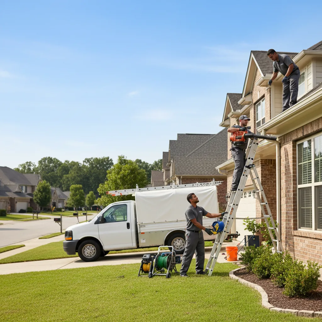 Home Gutter Service in Larsen, WI near me